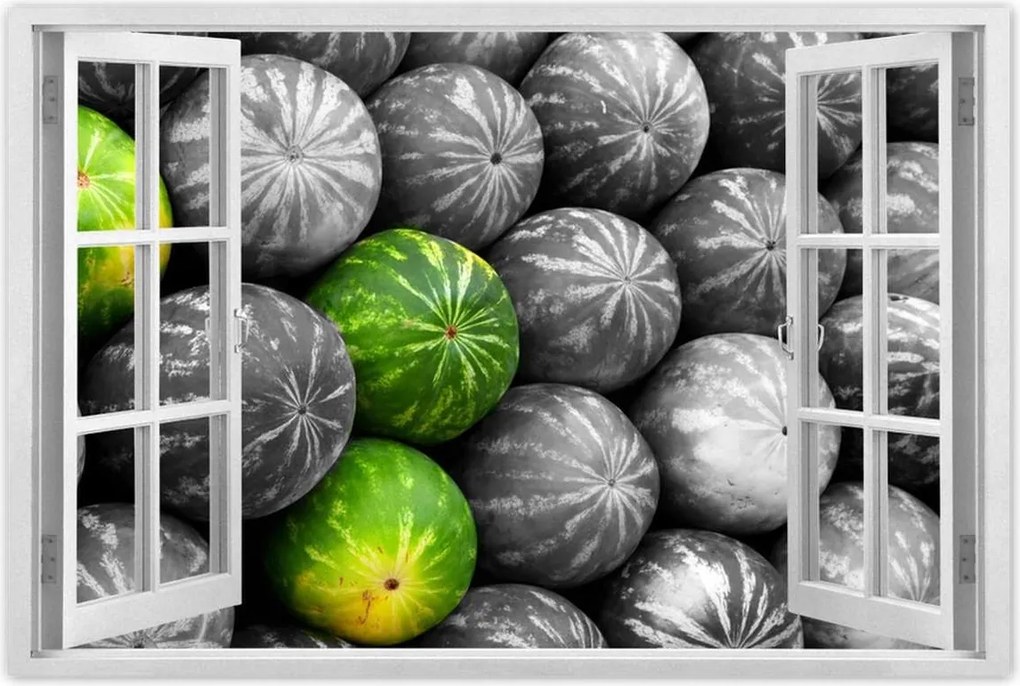 Poszterek 120x80 Három színes görögdinnye