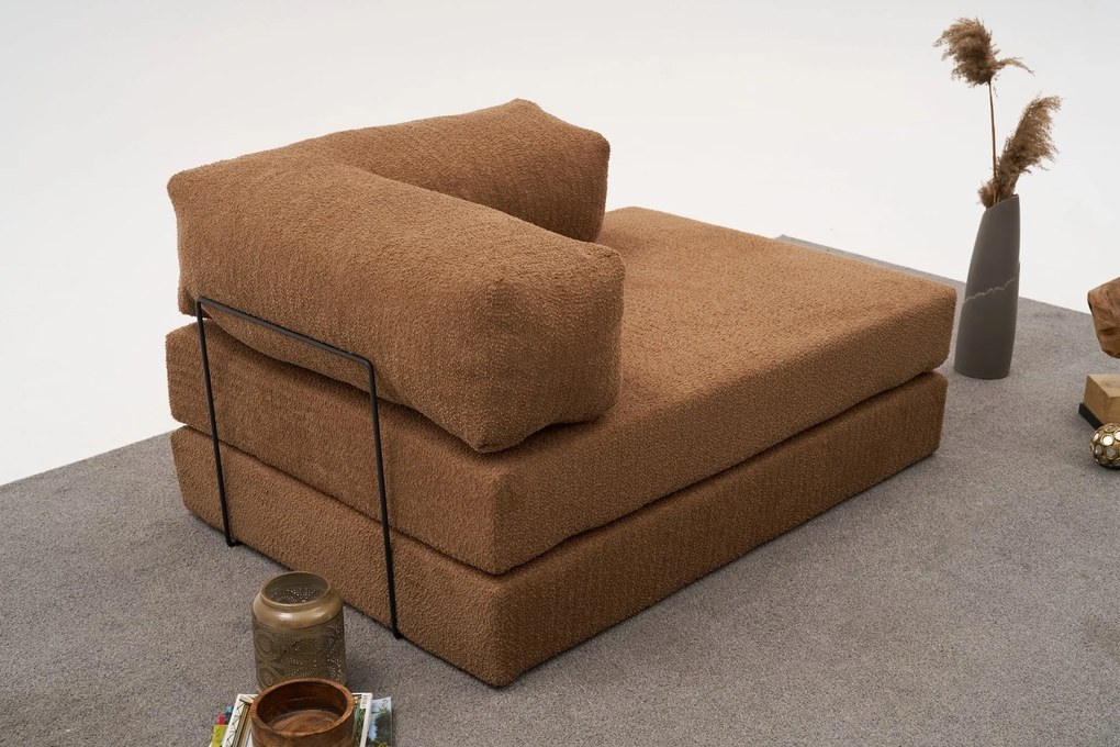 Kétszemélyes kanapé Comfort - Barna v2
