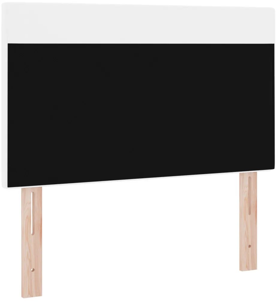Fejtámla Egyszerű Dizájn Tiszta Fehér 90 cm Műbőr