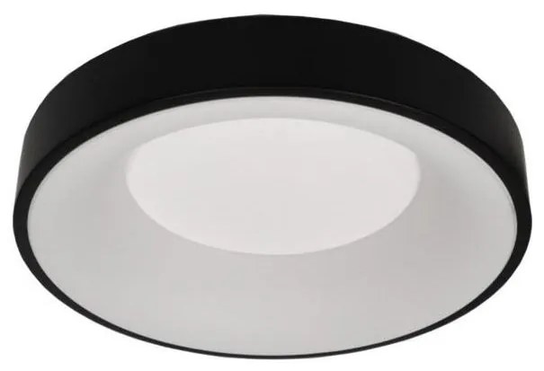 BOWI LED mennyezeti lámpa DRAX LED/32W/230V 4000K Ø 38 cm fekete BW0399