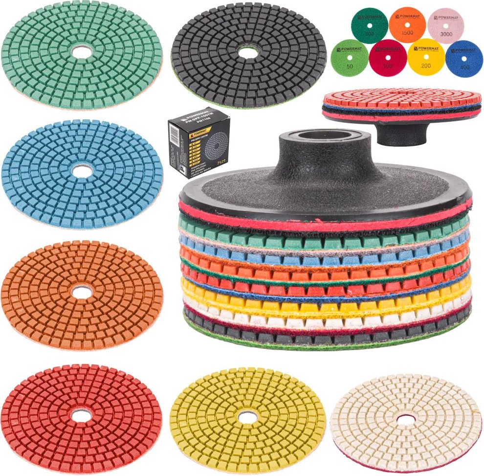 Gyémánt csiszolótárcsa készlet PM-DPP-100TM