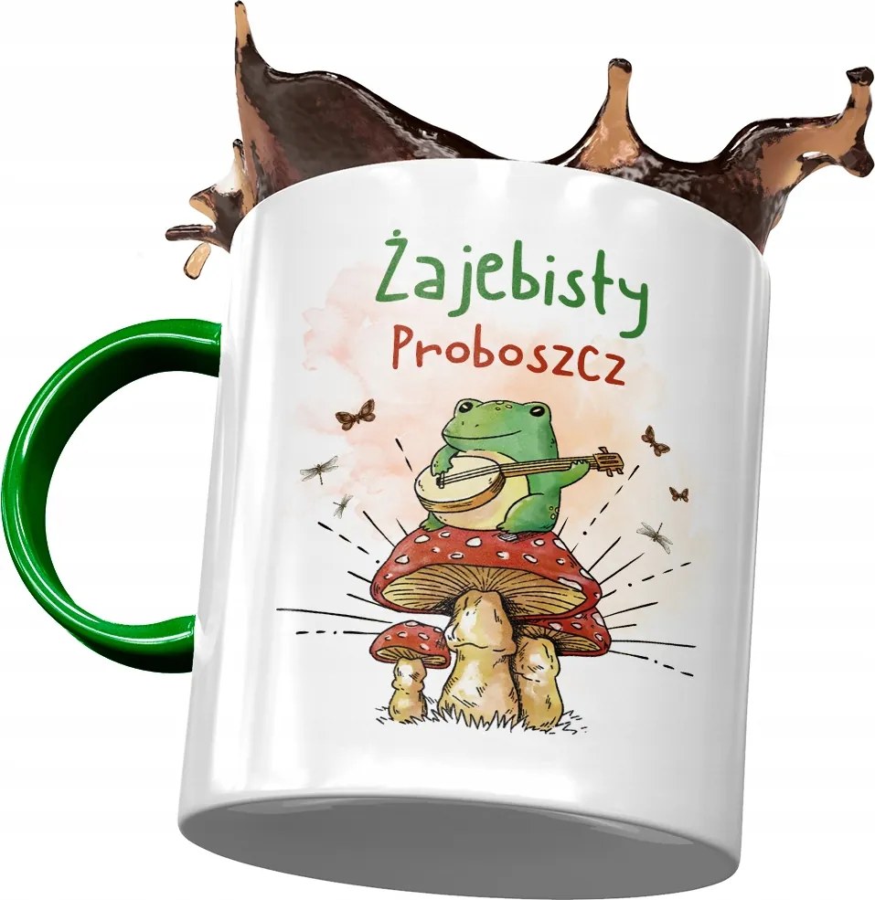 Zöld Bögre A plébánosnak Békás plébános fényképes nyomtatással