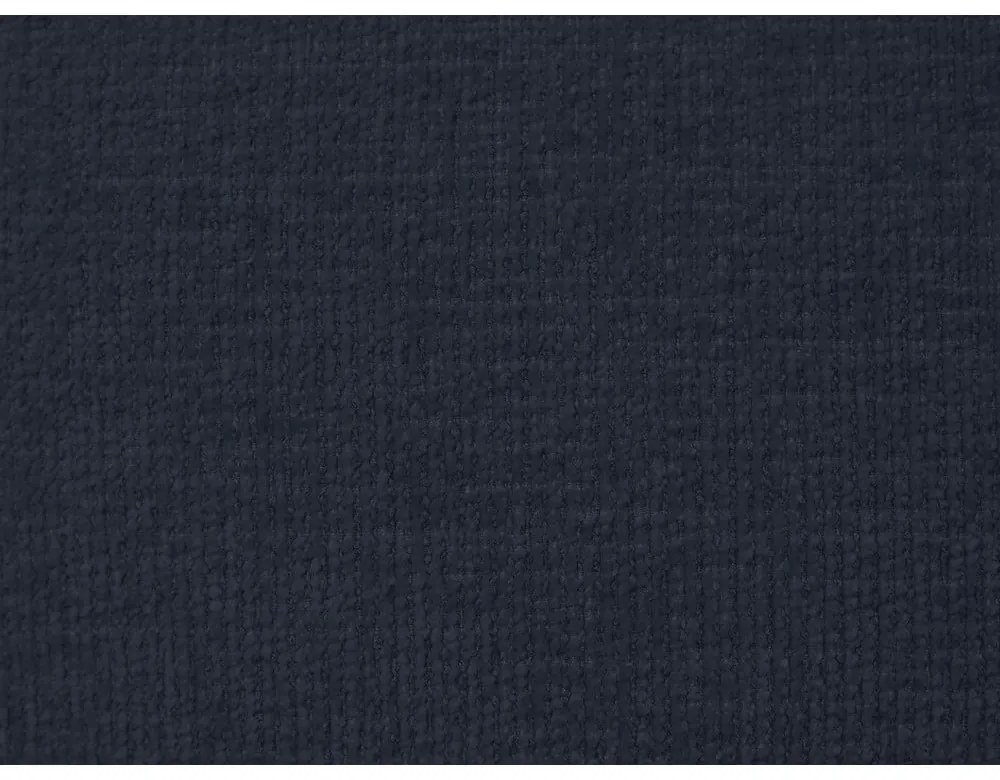 Sötétkék-natúr színű franciaágy ágyráccsal 160x200 cm Charlie – Bobochic Paris