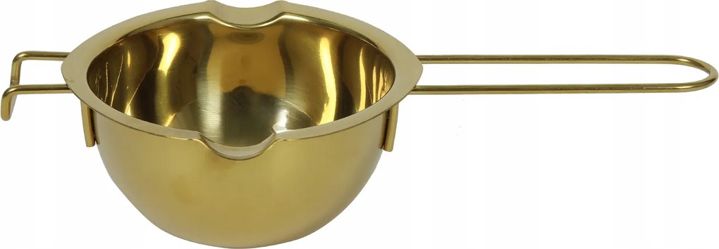 Tégely Acél Tál Serpenyő Dubaji Csokoládé Olvasztásához Arany