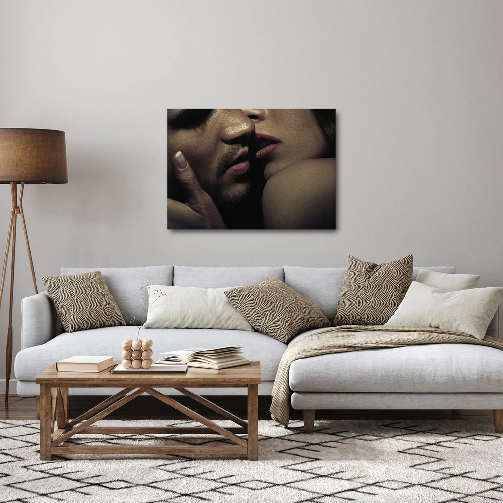 Kép - csók (70x50 cm)