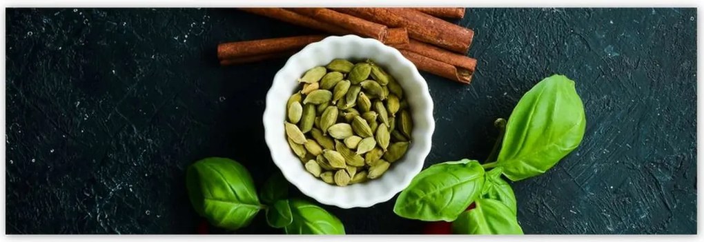 Poszterek 200x66 Színes fűszerek szett