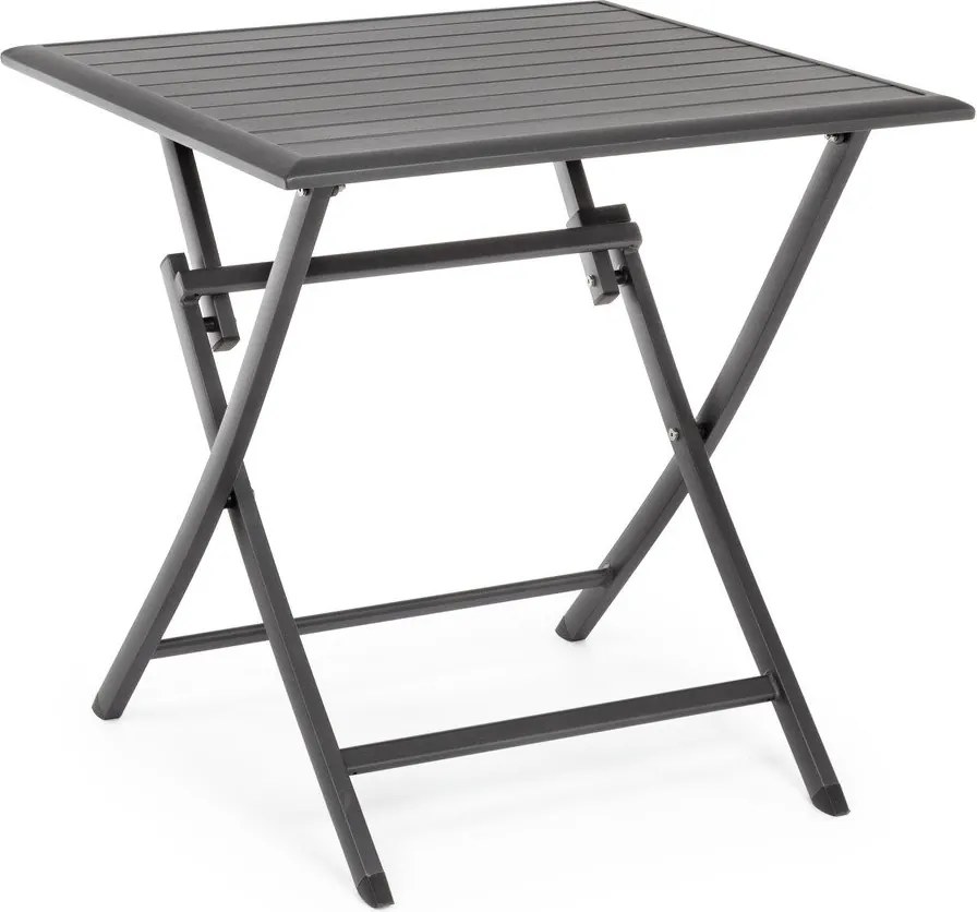 Alumínium kerti kisasztal 70x70 cm Elin – Bizzotto