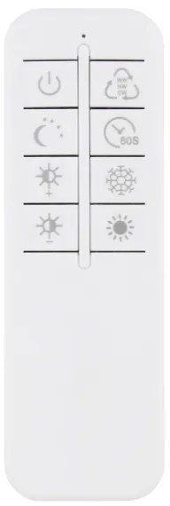 Globo 67227-40NBSH - LED dimm. mennyezeti lámpa GABRIEL 40W/230V 51x74 cm + DO