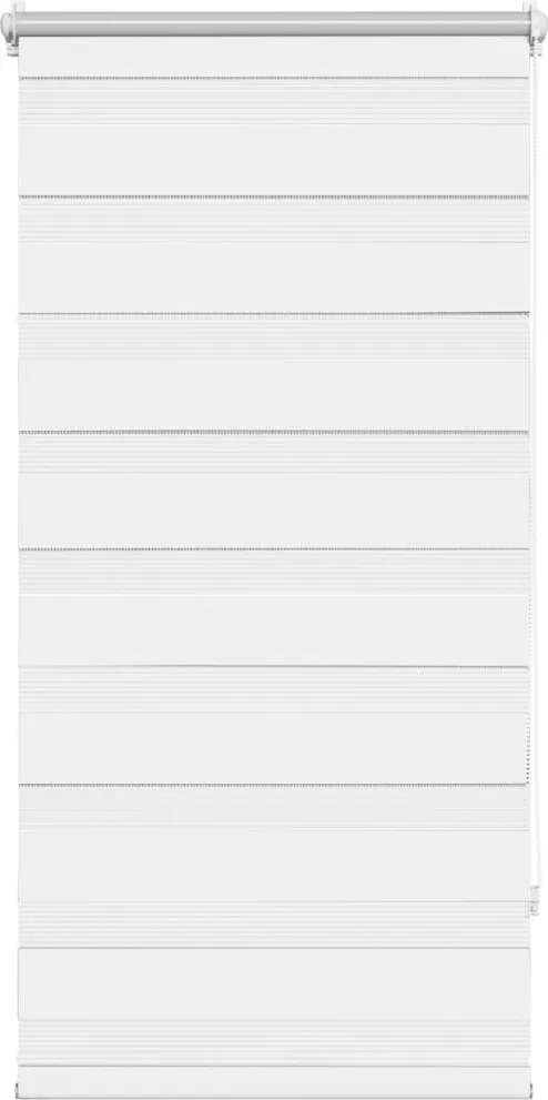 vidaXL fehér zebra roló 60,9 x 120 cm szövetszélesség 56,7 cm