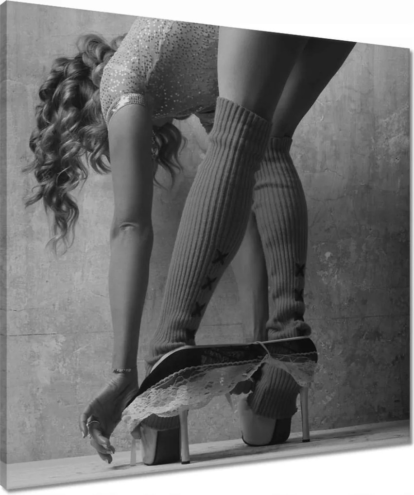 Vászonkép 60x60 Bugyi lefelé