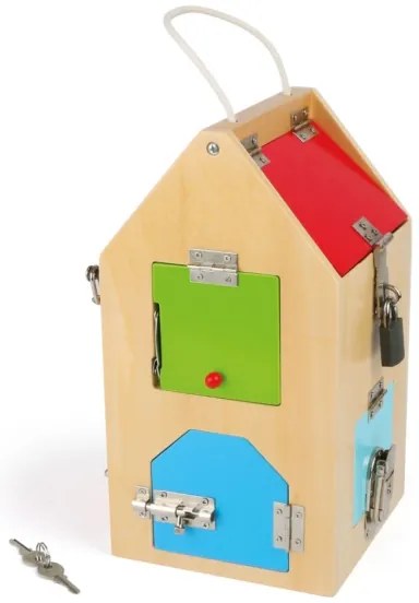Small Foot - Motorikus ház zárakkal
