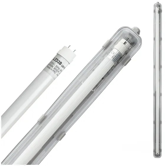 Brilagi -LED Tech. OPTIMA T8 fénycsöves világítótest 1xG13/18W/230V 4000K IP65 128 cm
