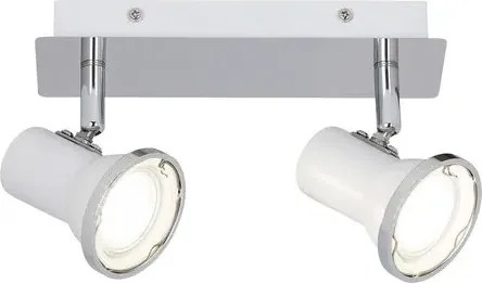 Rabalux beltéri karos spotlámpa gu10 2x50w fehér steve