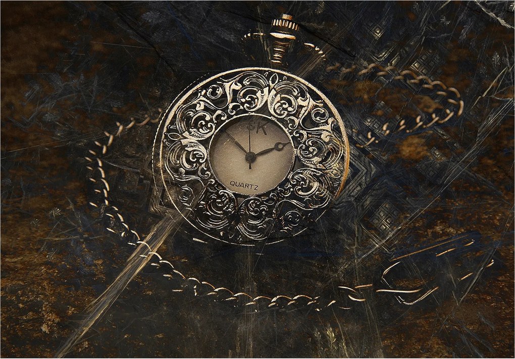 Fotótapéta Zsebóra Vintage Steampunk Elegáns 400x280 +ragasztó