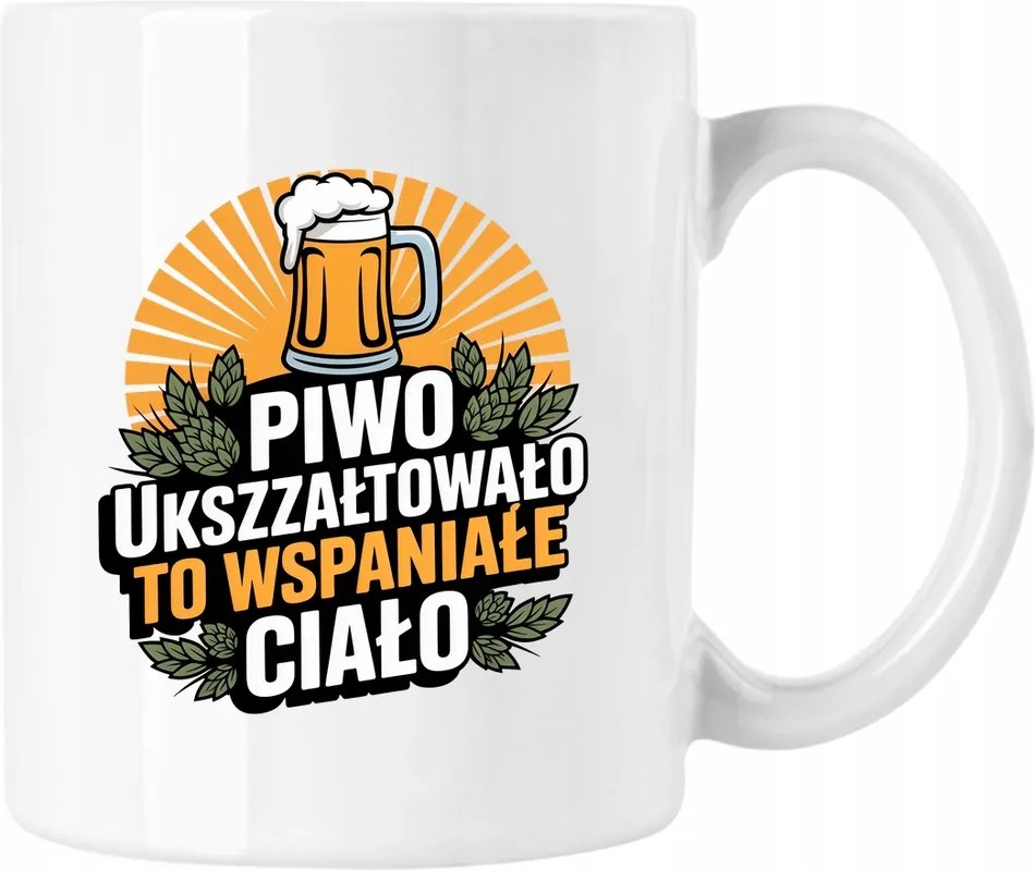 Sörös bögre formázta ezt a testet 2 Fehér 330ml