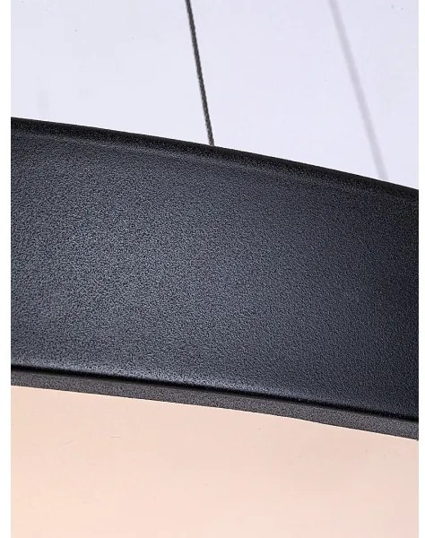 Rabalux 71041 - TESIA LED/60W/230V fekete állítható LED csillár távirányítóval