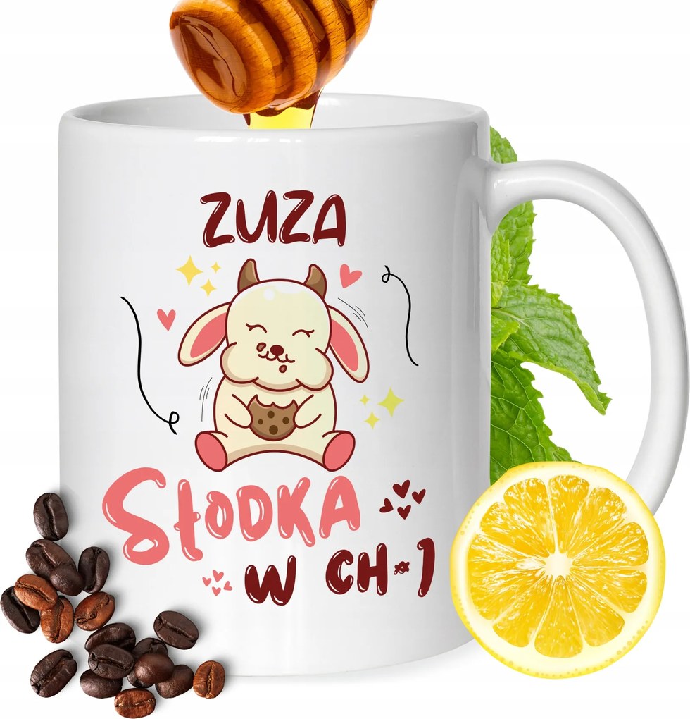 Bögre Zsuzsa Barátnő Feleség Ajándék Nyomtatott Fehér 330ml