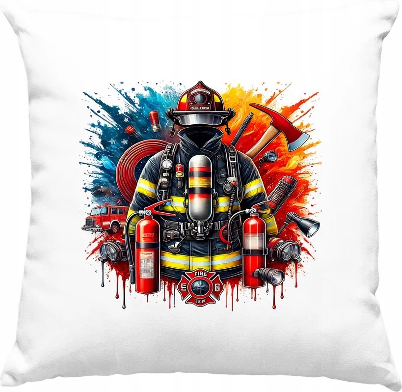 Tűzoltó mentőpárna 1 fehér