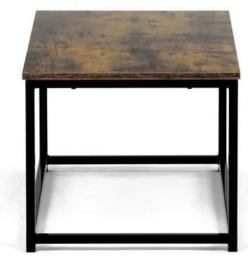 Dohányzóasztal 90 × 48 × 41 cm, MDF, öregfa CT-G1090 OLW