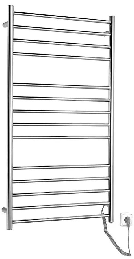 Sapho - Elektromos törölközőszárító REDONDO 130W/230V 63x116 cm fényes króm