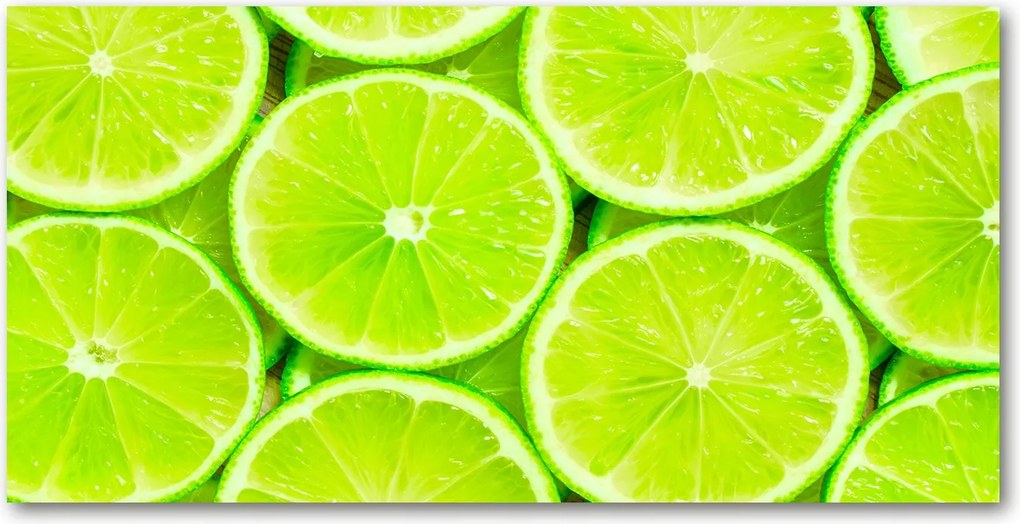 Üvegpanel konyhába Lime 140x70 cm Ragasztó