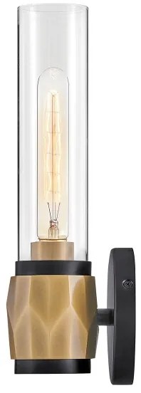 Hinkley HK-ELLISON1-BK-HB -Fürdőszobai lámpa ELLISON 1xE27/40W/230V IP44 arany