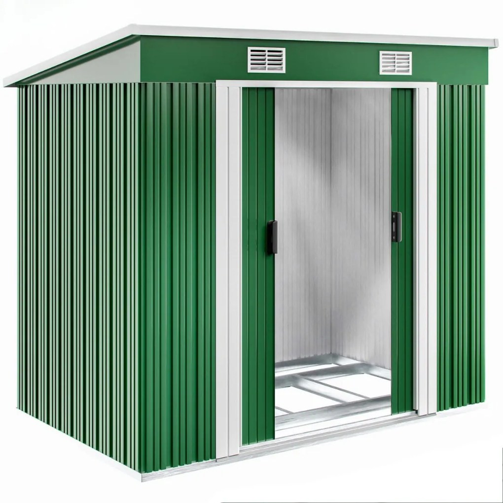 Kerti szerszámosház L, zöld Gardebruk
