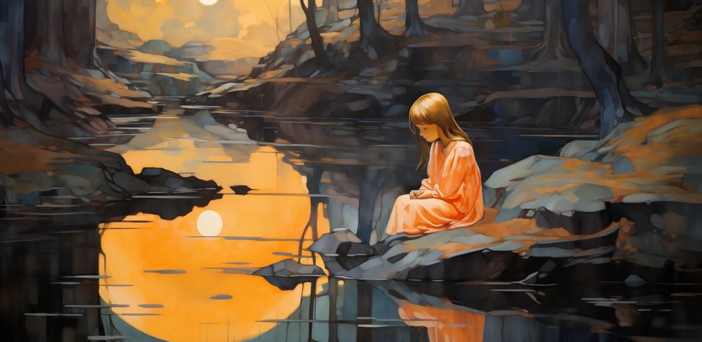 Poszter 91,3x44,5cm Alkonyat gyönyörködtető