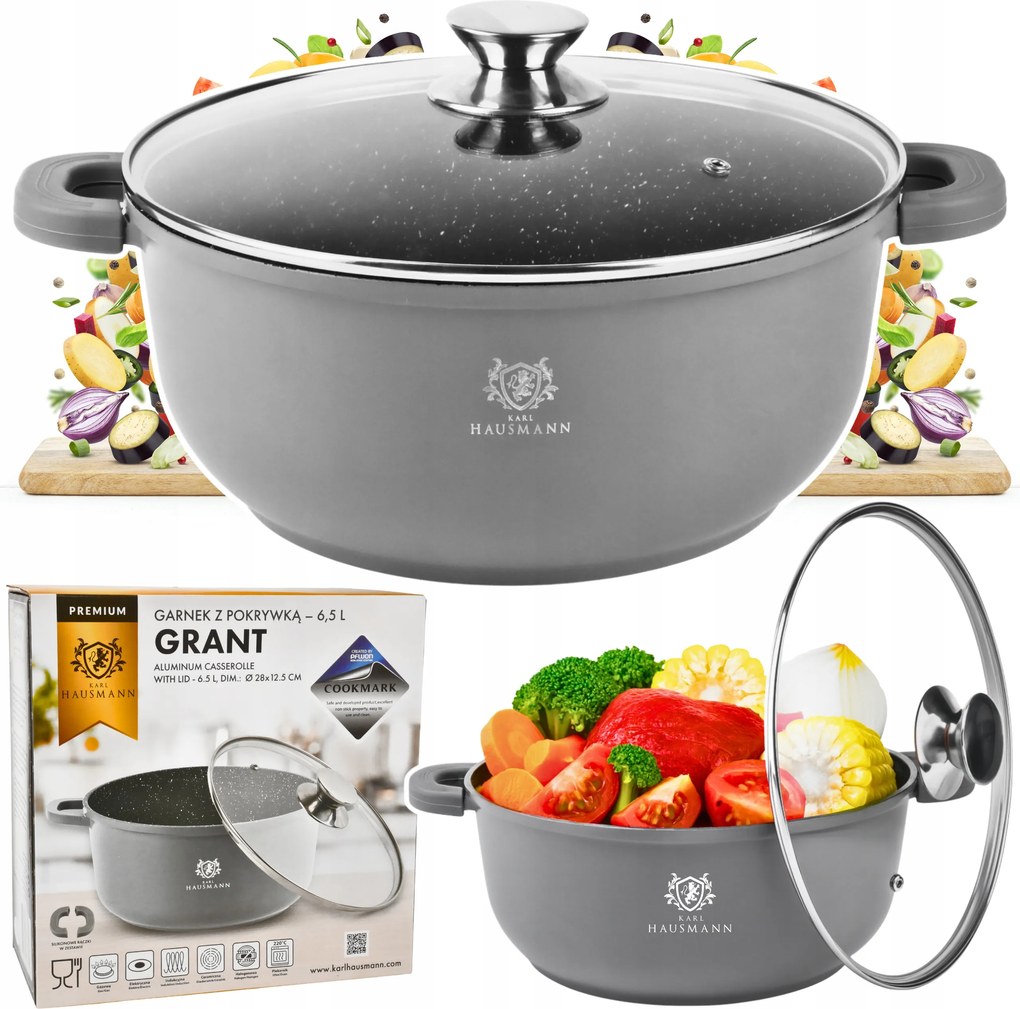 Hagyományos fazék Karl Hausmann Grant 6,5 l