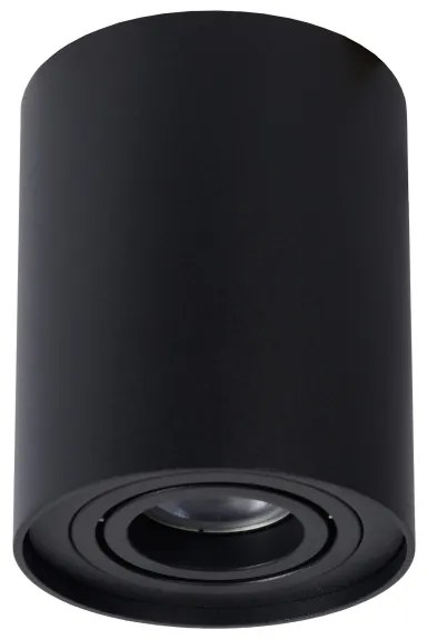 Lucide 22952/11/30 - TUBE 1xGU10/50W/230V fekete spotlámpa