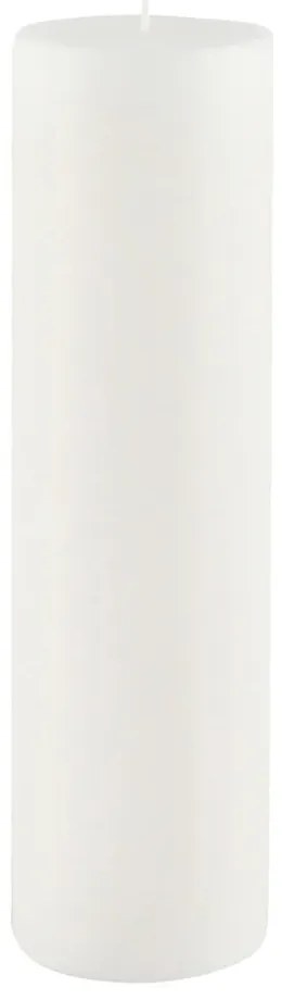 Cylinder Pure fehér gyertya, égési idő 75 óra - Ego Dekor