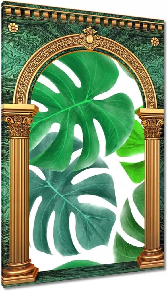 Vászonkép 60x90 Levelek Monstery Trópusok