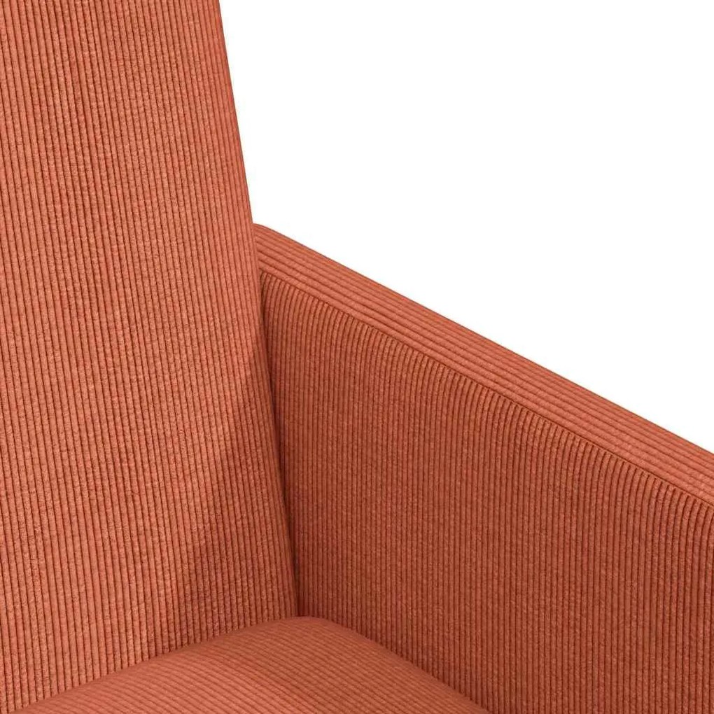 Kerekes Étkező Székek 2 pcs Piros narancs 57 x 66 x 94 cm