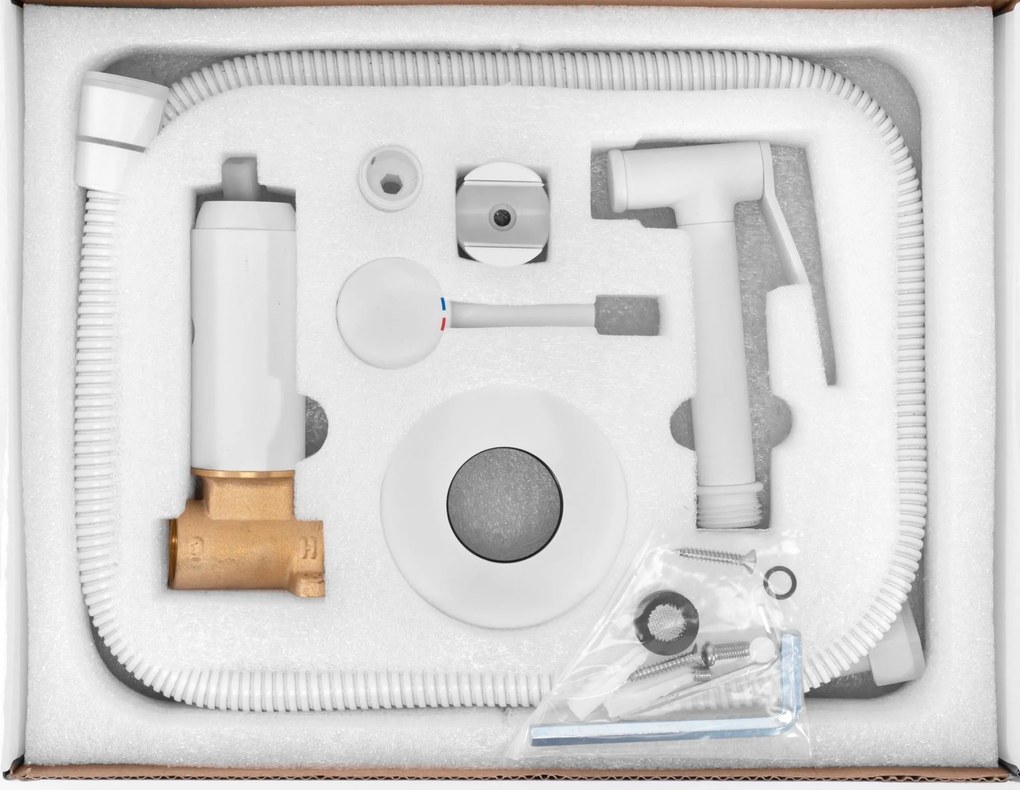 Bidé csaptelep Lungo  Loop White