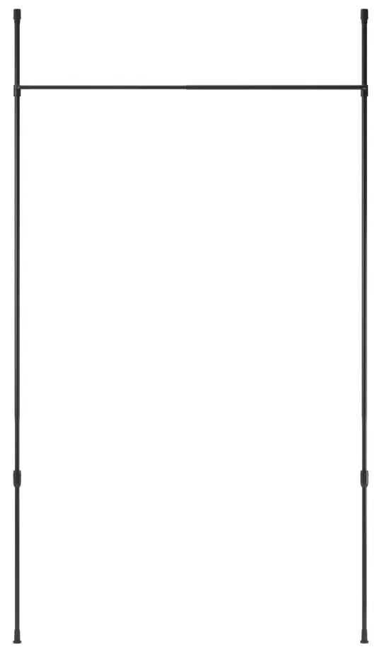 Matt fekete acél függönyelválasztó keret Anywhere – Umbra