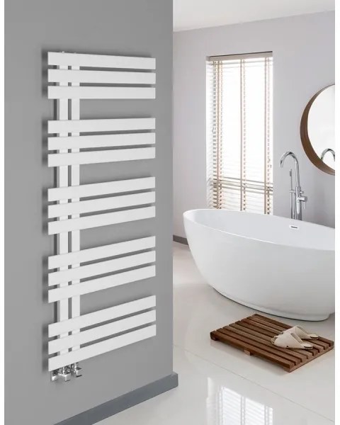 Sapho - Fürdőszobai radiátor SILVANA 500W/230V 50x123 cm fehér