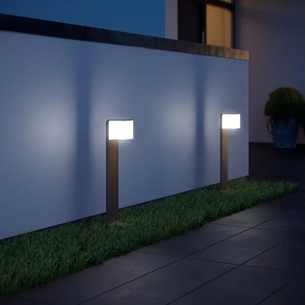 Steinel 055479 - LED Kültéri lámpa érzékelővel CUBO LED/9,5W/230V IP44