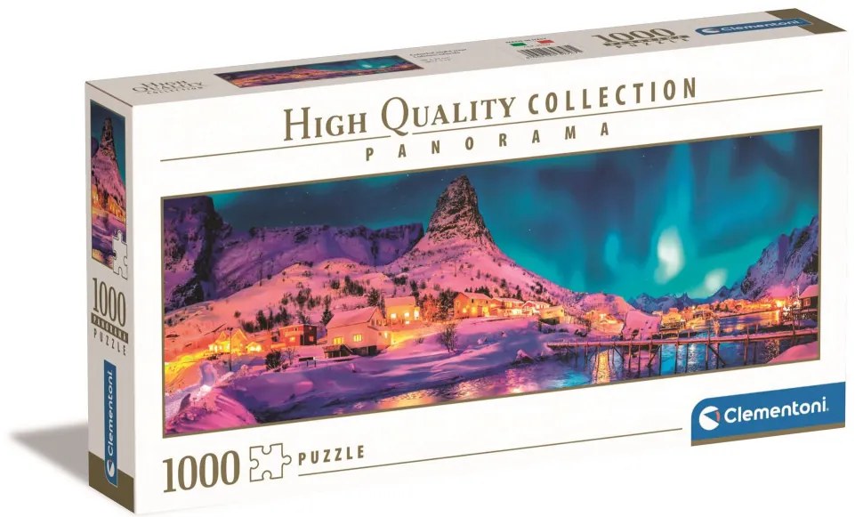 Norvégia Colorful Lofoten 1000 db-os panoráma puzzle Clementoni