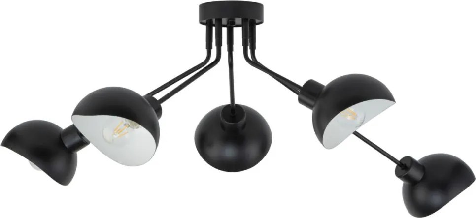 SIGMA LIGHTING 32433 ROY Mennyezeti Csillár Fehér, Fekete E27 IP20