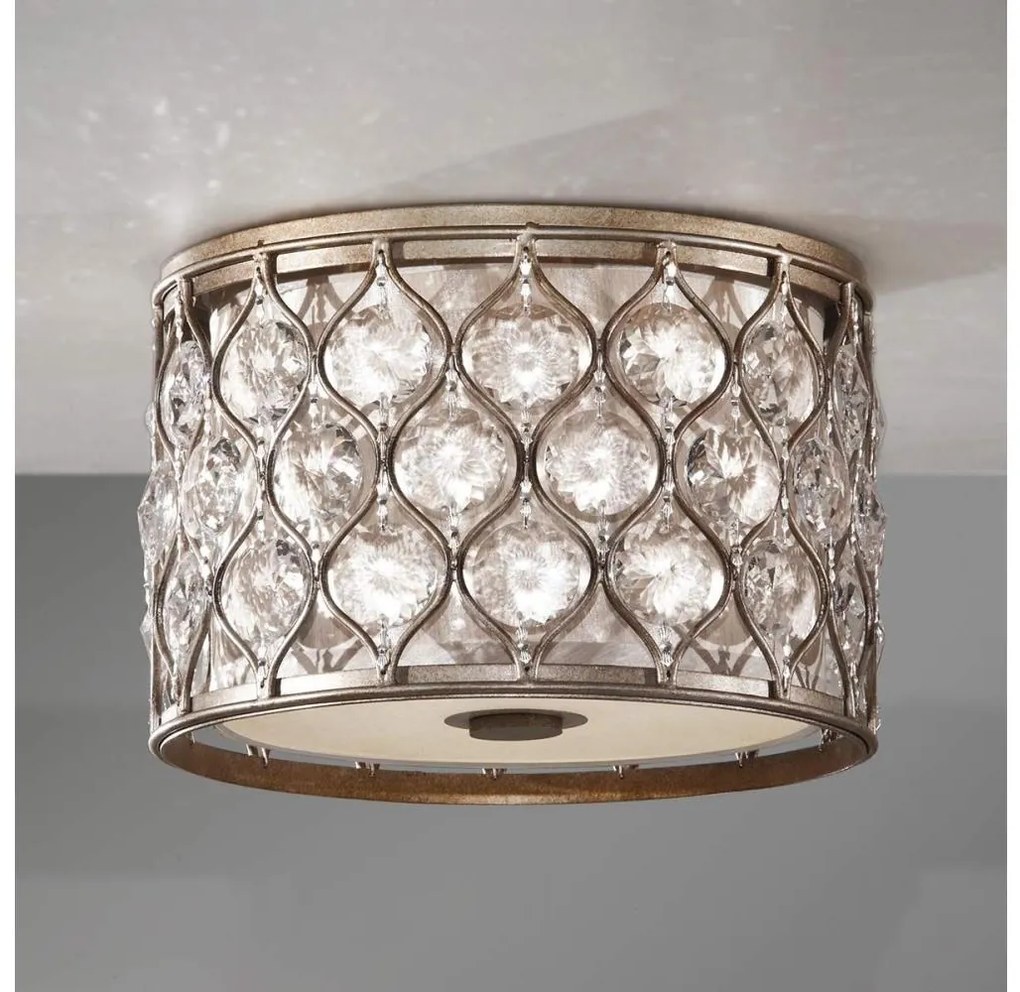 Feiss FE-LUCIA-F - Mennyezeti lámpa LUCIA 2xE27/60W/230V