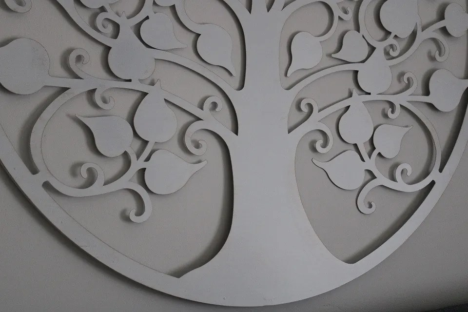 Fali Dekoráció, Fém Életfa 100 cm