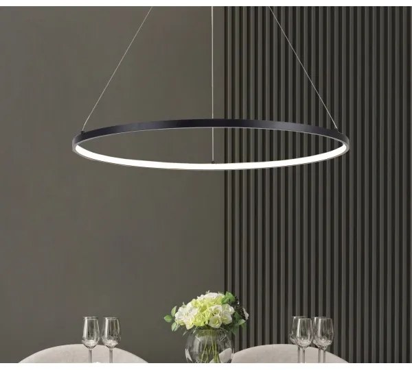 Zuma Line 2023201-BK80 - LED csillár kábellel BRENO LED/36W/230V 3000/4000/6000K