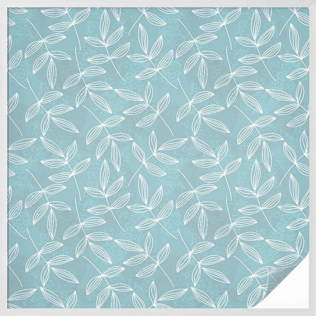 Ablakfólia Öntapadós Adatvédelem Leveles elegancia 100x100