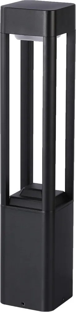 Italux modern kültéri állólámpa nutri fekete itxofl-22982-m-bk
