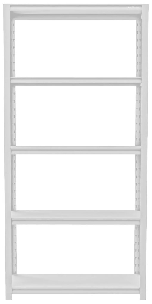 Fém garázspolc SAM, 900 x 1830 x 450 mm, szürke