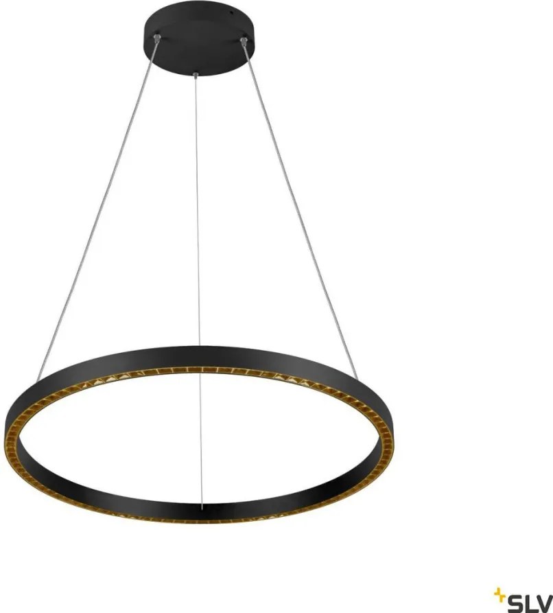 SLV 1007665 ONE Modern Led Függesztett Lámpa Fekete LED IP20