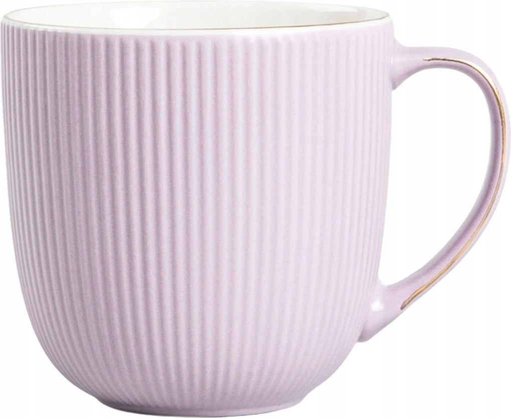 Kávés bögre lila kerámia Daisy 350ml Homla