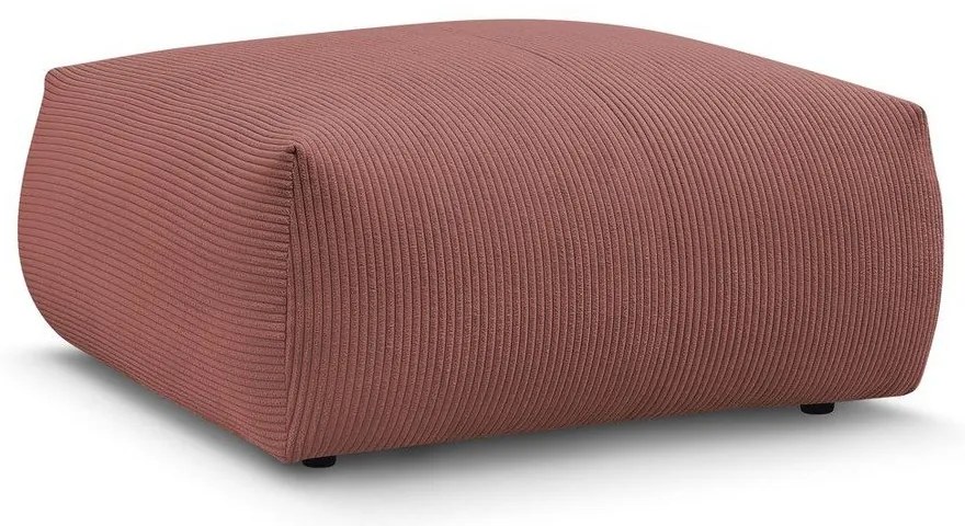 Világos rózsaszín kordbársony lábtartó Voltaire – Bobochic Paris