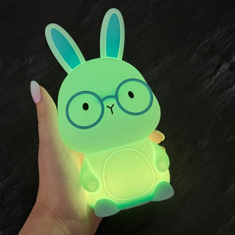 Világoskék gyerek éjjelilámpa Felix – Fischer &amp; Honsel