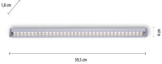 Paul Neuhaus 1122-95 - LED Konyhai pultvilágítás HELENA LED/6W/230V
